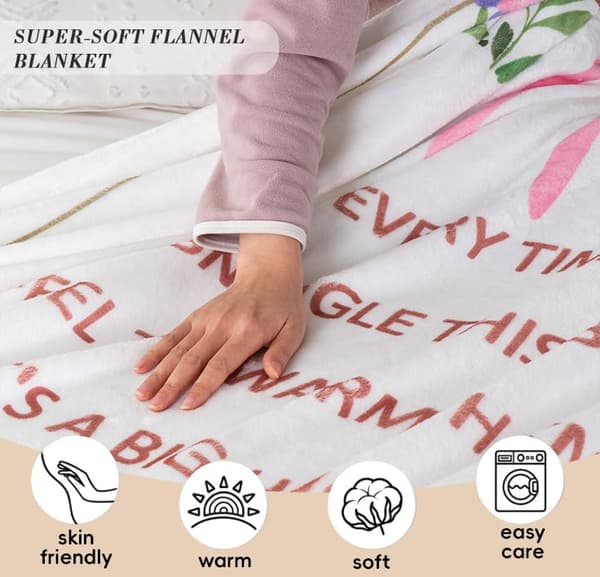 OBOSOE Årsminda/födelsedagsgåva till mamma – Mamma-tröja. Present till mammadagen – Supermjuk flanelltröja. Säng/soffa. 50×60 tum