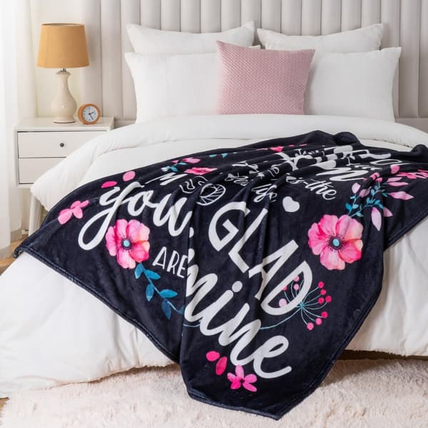OBOSOE Fødselsdagsgave til mor fra datter/søn – Mor sweater. Super blød sort flannel sweater – seng/sofa. 50×60 tommer