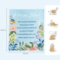 Miniatyrbillede 6 af 9: OBOSOE Unikke jubilæums-/fødselsdagsgaver til mor fra datter/søn – Mor sweater. Mors dag/julegave – Super sofa flannel sweater lyseblå. Sofa/seng.