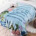 Miniatyrbillede 8 af 9: OBOSOE Unikke jubilæums-/fødselsdagsgaver til mor fra datter/søn – Mor sweater. Mors dag/julegave – Super sofa flannel sweater lyseblå. Sofa/seng.