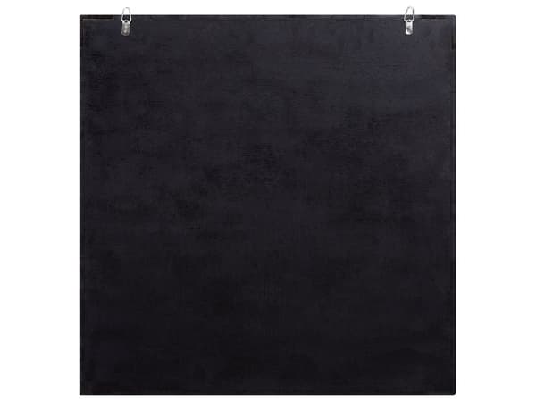 Seinäkoriste vaalea tiikkipuu 85 x 6 x 85 cm neliö luonnollinen ainutlaatuinen