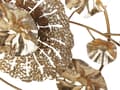 Miniatyrbillede 6 af 6: Vægindretning Guld Metal Skulptur Geometrisk Vægkunst Abstrakt Glamourøs Moderne Tilbehør