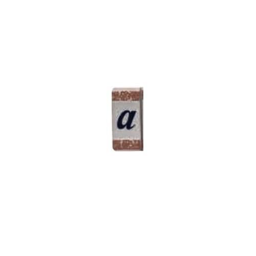 Dekorativ bokstav - LETTERA - Keramik - Handgjord - 13,5 cm - Blandad