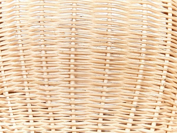 Elefant Trofæ Vægdekoration Rattan 83 x 75 cm Jagttrofæ Vægpynt Dyretrofæ til Væg Børneværelse Vægtrofæ Trofæ Legetøj til Børn
