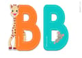Miniatyrbild 1 av 2: Janod - Bokstaven B Giraffen Sophie - JURATOYS