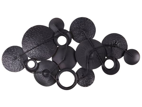 Seinäkoriste kulta/ruskea metalli rauta geometrinen abstrakti glamour moderni tyyli