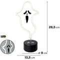 Miniatyrbild 2 av 2: Halloween neonskylt - LOLAHOME - Pumpa - LED - USB - Inredning