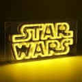 Miniatyrbild 2 av 2: Star Wars LED neonljusskylt - Paladone - Väggmonterbar eller fristående - Gul - Väggdekoration