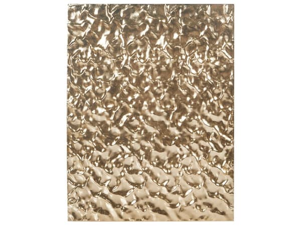 Vægdekoration Guld Jern 60 x 79 cm Metallic Glamourøs stil Interiør Vægkunst