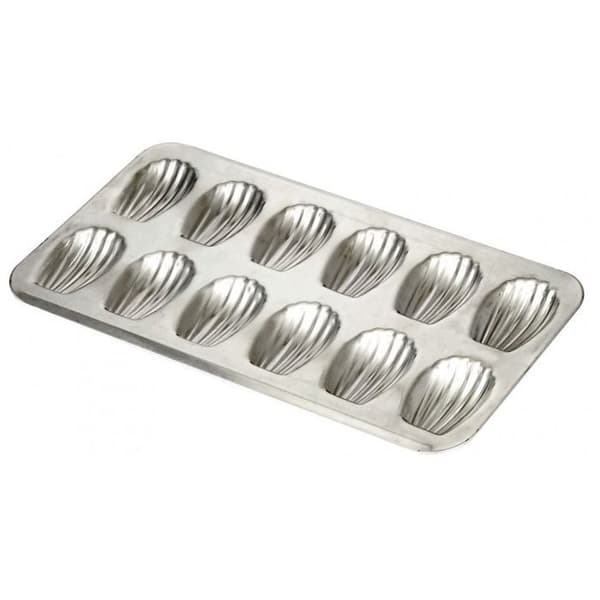 Moule 12 madeleines i plåt - Gobel - Bakverksplåt