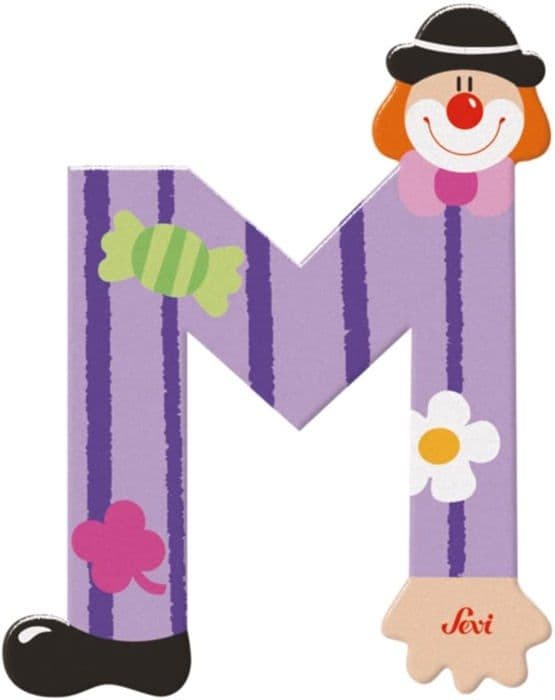 Trudi Sevi - 181749 - Clown Letter M