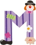 Miniatyrbild 2 av 4: Trudi Sevi - 181749 - Clown Letter M