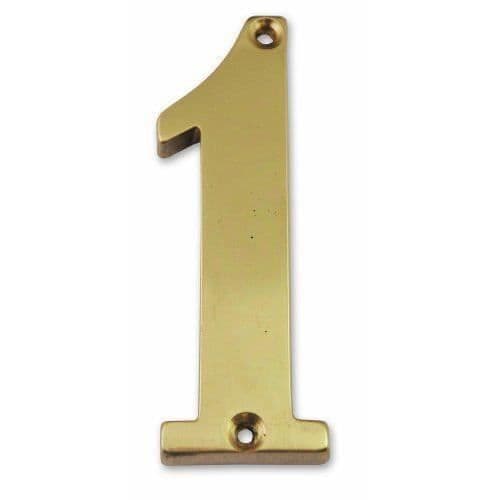 Symbol CLM9701 Siffer massiv mässing 97 mm siffra 1