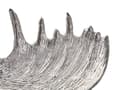 Miniatyrbild 6 av 6: Prydnadsfat Silver Metall Smycken Ring Hållare Bricka Älghorn Motiv Dekoration