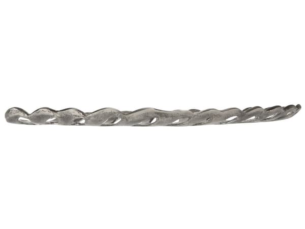Prydnadsfat Set om 2 Silver Metall Smycken Ring Hållare Bricka Monstera Motiv Dekoration