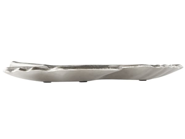 Prydnadsfat Set Silver Metall 2 Smycken Ring Hållare Bricka Ginkgo Motiv Dekoration
