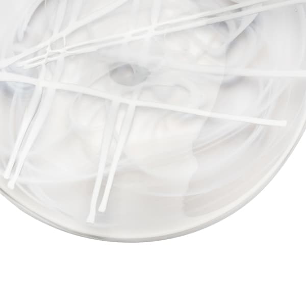 Contrast Dish White, Ø 38cm - Kosta Boda