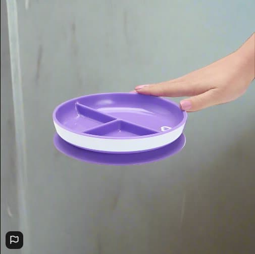 Munchkin Stay Put Suction Plate Purple
