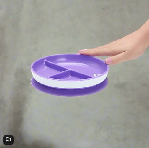 Munchkin Stay Put Suction Plate Purple