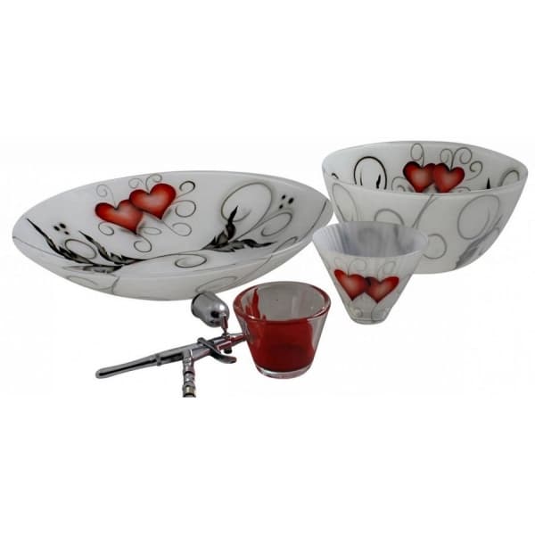 Crystal Ink Platter Heart 39cm - Nybro