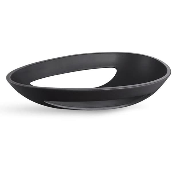 Kokong Oval Dish, Black, 40cm - Kähler