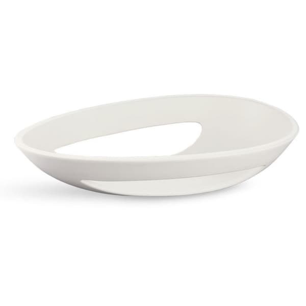 Kokong Oval Dish, White 40cm - Kähler