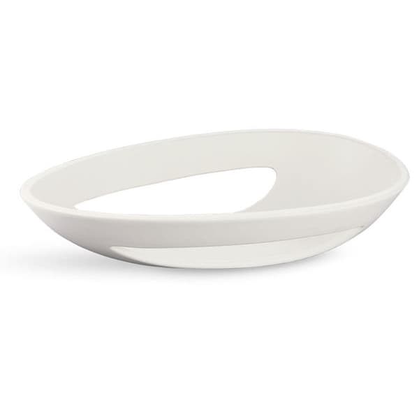 Kokong Oval Dish, White 40cm - Kähler