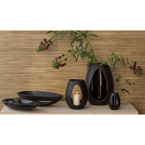 Kokong Oval Dish, Brown, 35cm - Kähler