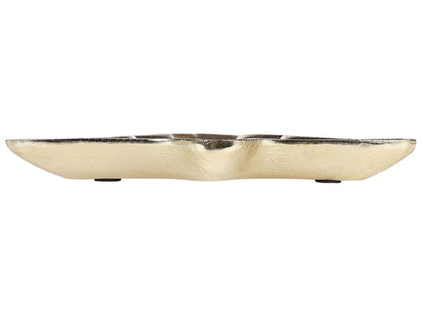 Trinket Fad Sæt Guld Metal 2 Ring Holder Bakke Juletræ Motiv Dekoration