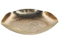 Miniatyrbild 7 av 9: Set med 3 Dekorativa Prydnadsfat Guld Metall Smyckesfat Runda Fat Texturerade Glamour Hemtillbehör