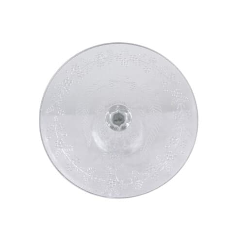 Glass Plate on Foot Mary