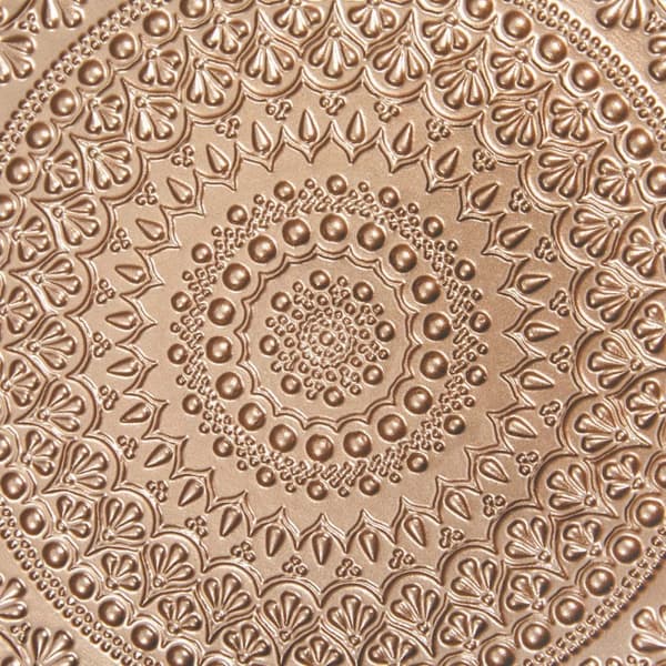 Koristeellinen tarjotin | ASALI | lasi beige | 33x3,3cm | 732119