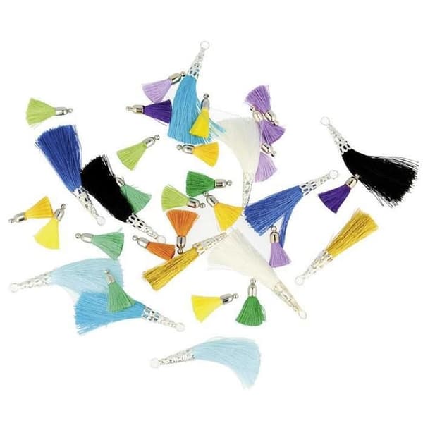 Lila pomponger - Artemio - 8 stycken - diameter 3cm - hobbies - hög kvalitet