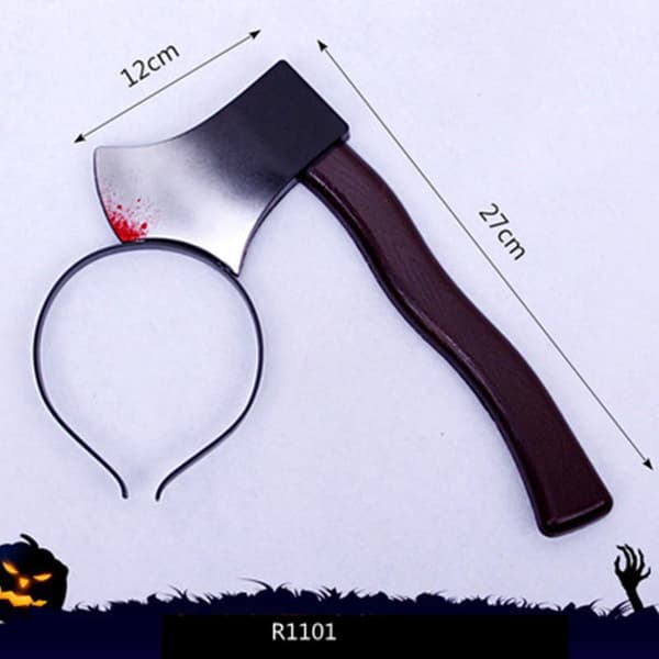 Halloween diadem, pandebånd - Axe - Cosplay