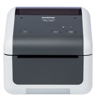 Lable Printer BROTHER TD4520DN Professional Network Desktop Lable Printer Grå, Hvit