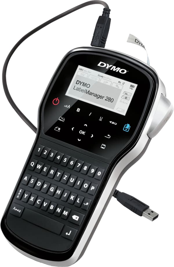 LABELMANAGER 280 QWERTZ/6MM/9MM/12MM TAPES