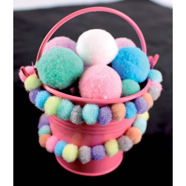 Mini Pomponer Pastell 0,8 cm Assortiment 200 stycken