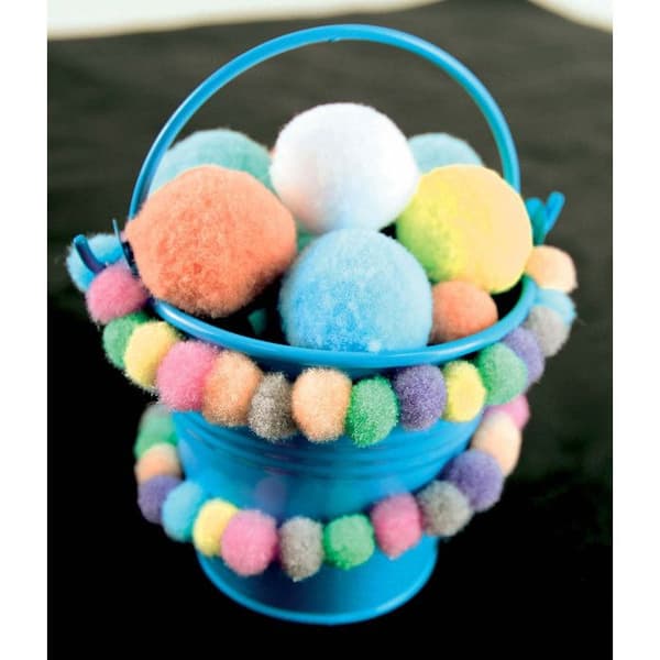Mini pompons Klara färger 0,8 cm Assortiment 200 stycken