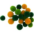 Miniatyrbild 1 av 2: Pompon rund i ull Camaieu Grön 20 stycken