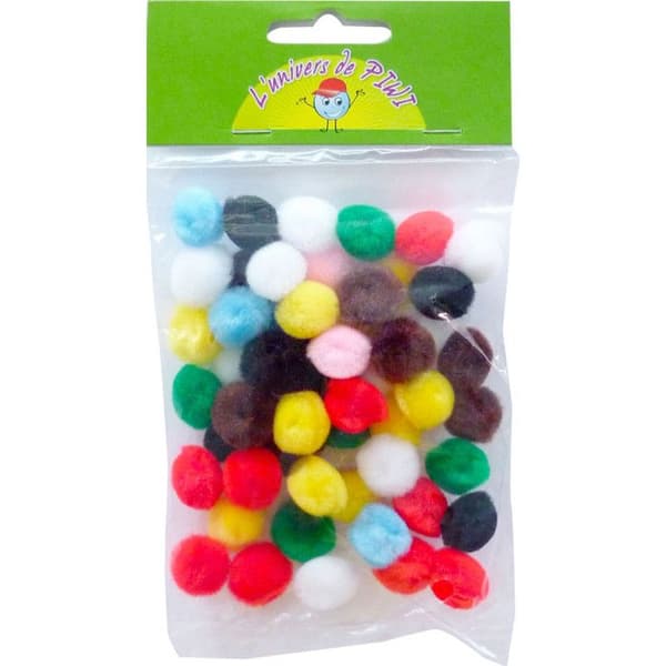Ast 50 Pompoms 15mm