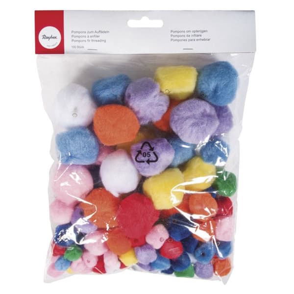 Rayher - Slip-on pompoms
