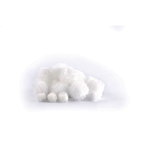 Pomponer i ull 1,5 och 3,0 cm snö 24 stycken