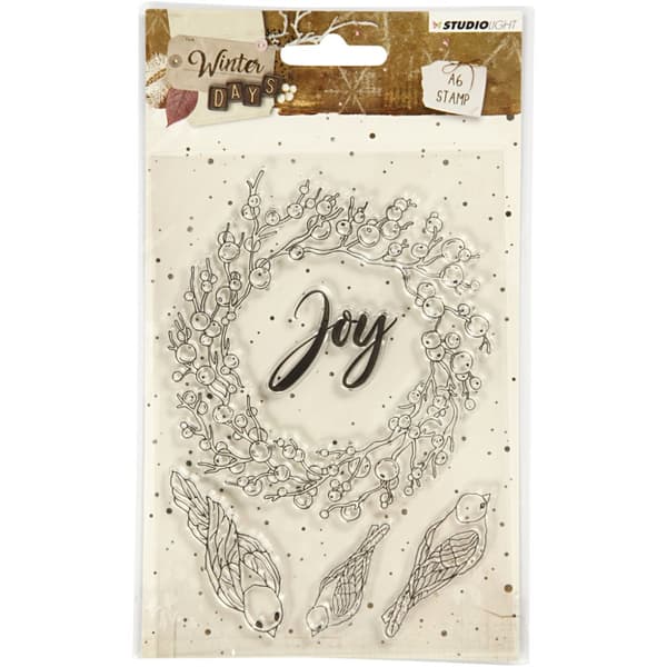 Clearstamp Studio Light - Joy - 10,5x15 cm