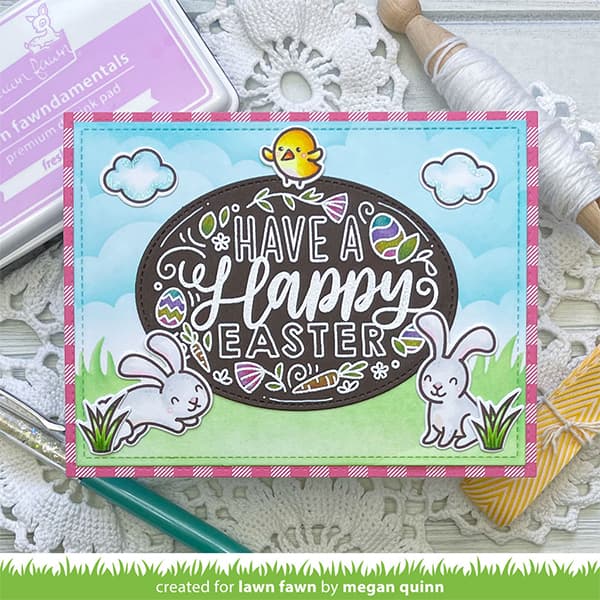 Clearstamps Lawn Fawn - Giant Easter Messages