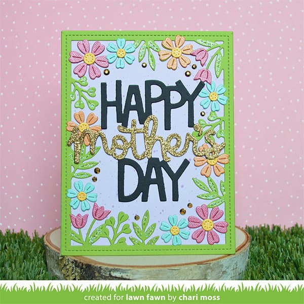 Dies Lawn Fawn - Giant Happy Mother´s Day