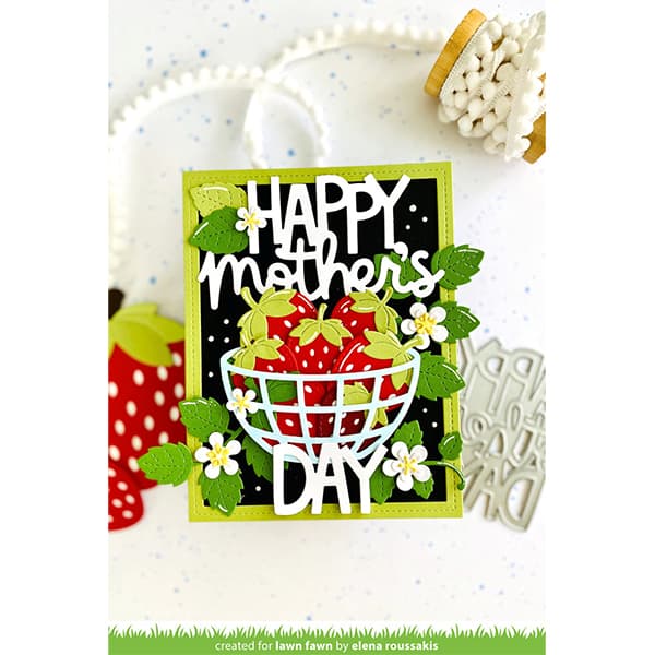 Dies Lawn Fawn - Giant Happy Mother´s Day