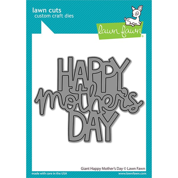 Dies Lawn Fawn - Giant Happy Mother´s Day