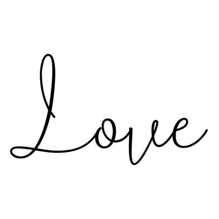 Trästämpel 'Artemio' Love
