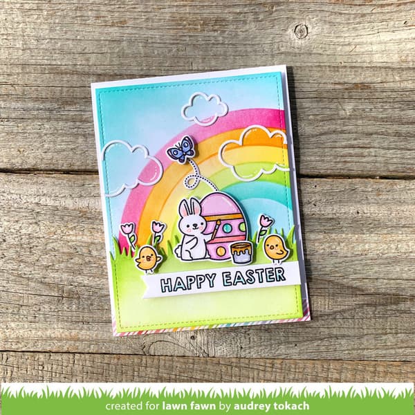 Stämpel Lawn Fawn - Eggstraordinary Easter Add-On