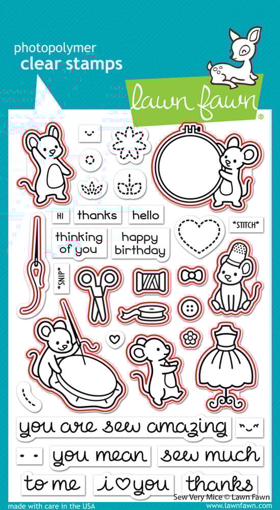 Lawn Fawn Dies - Sew Very Mice Dies